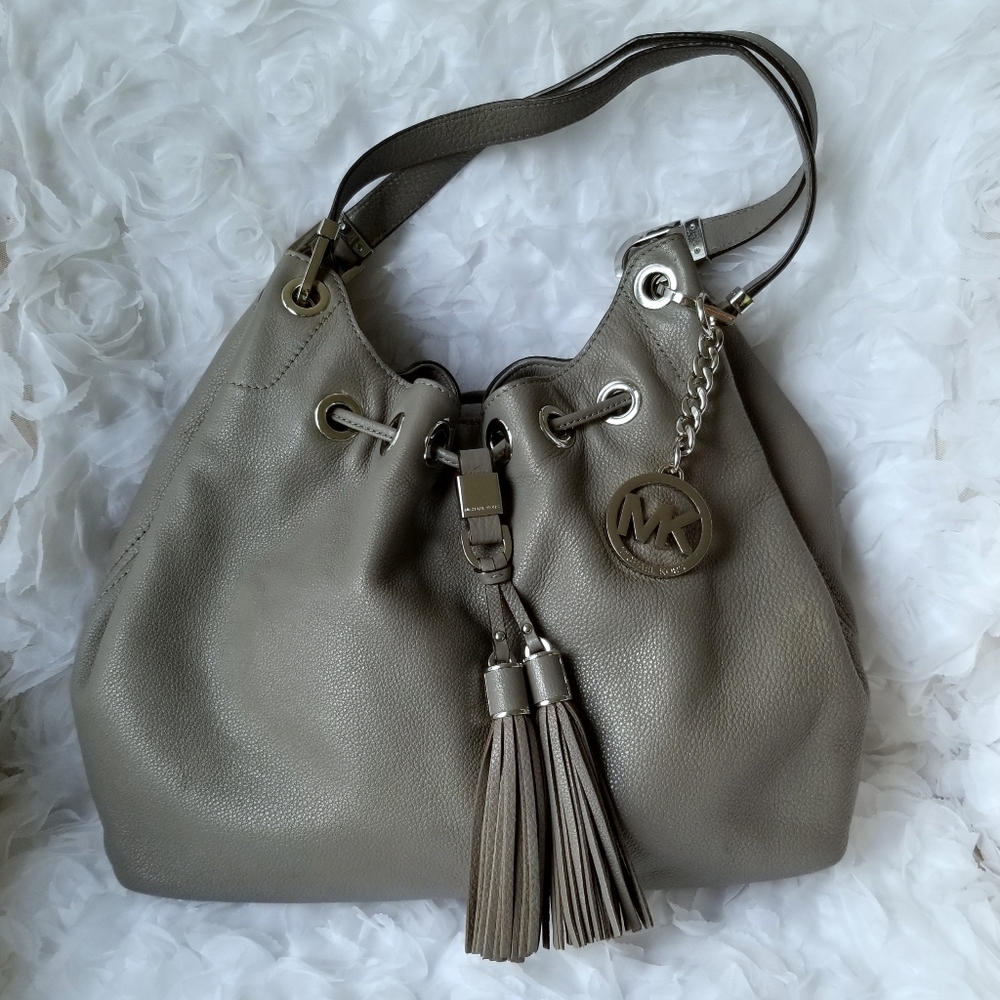 Michael Kors Gray Shoulder Bag
